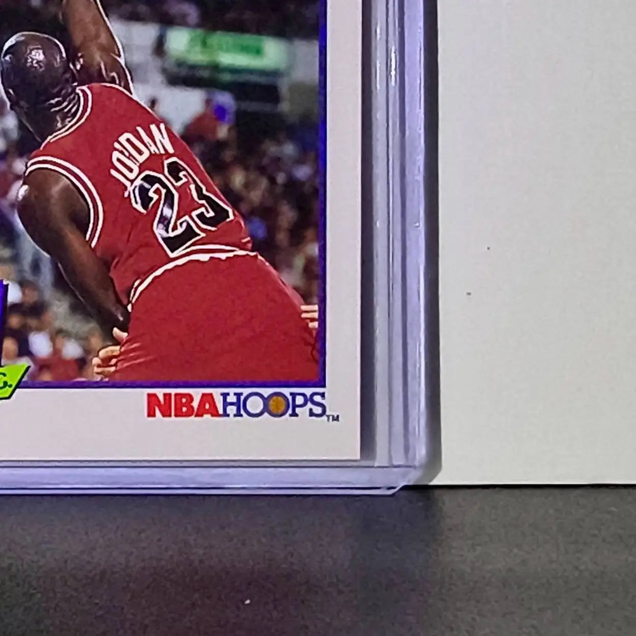Michael Jordan 1991-92 NBA Hoops #536 All-Time Active Leader Card Chicago Bulls - Basketball Card Single