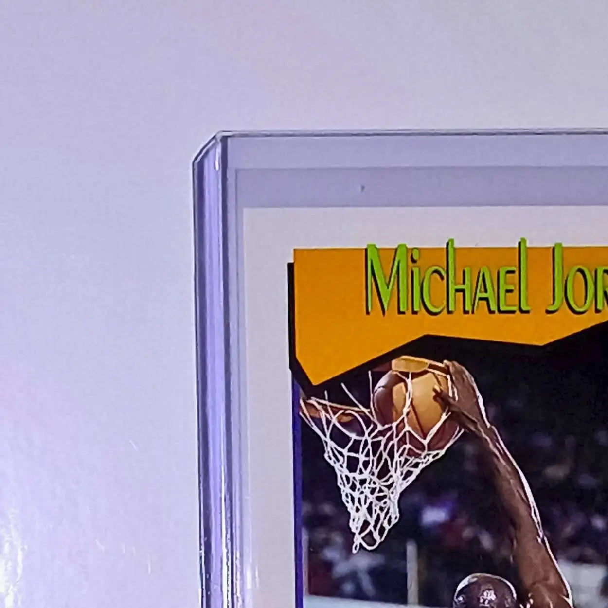 Michael Jordan 1991-92 NBA Hoops #536 All Time Active Leader Card Chicago Bulls - Basketball Card Single