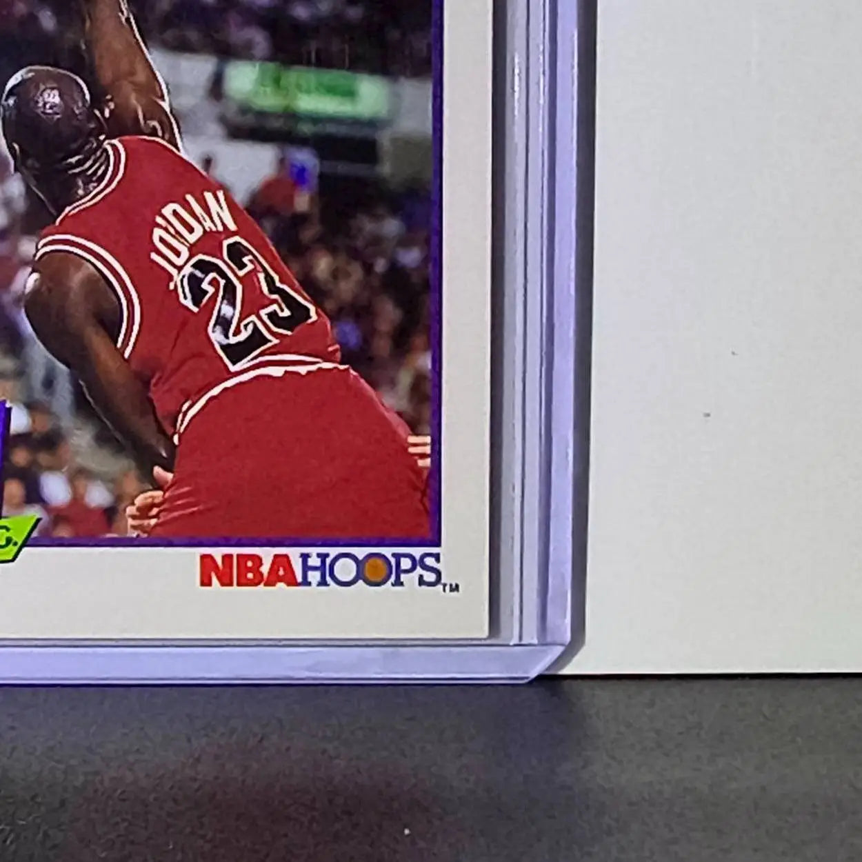 Michael Jordan 1991-92 NBA Hoops #536 All-Time Active Leader Card Chicago Bulls - Basketball Card Single