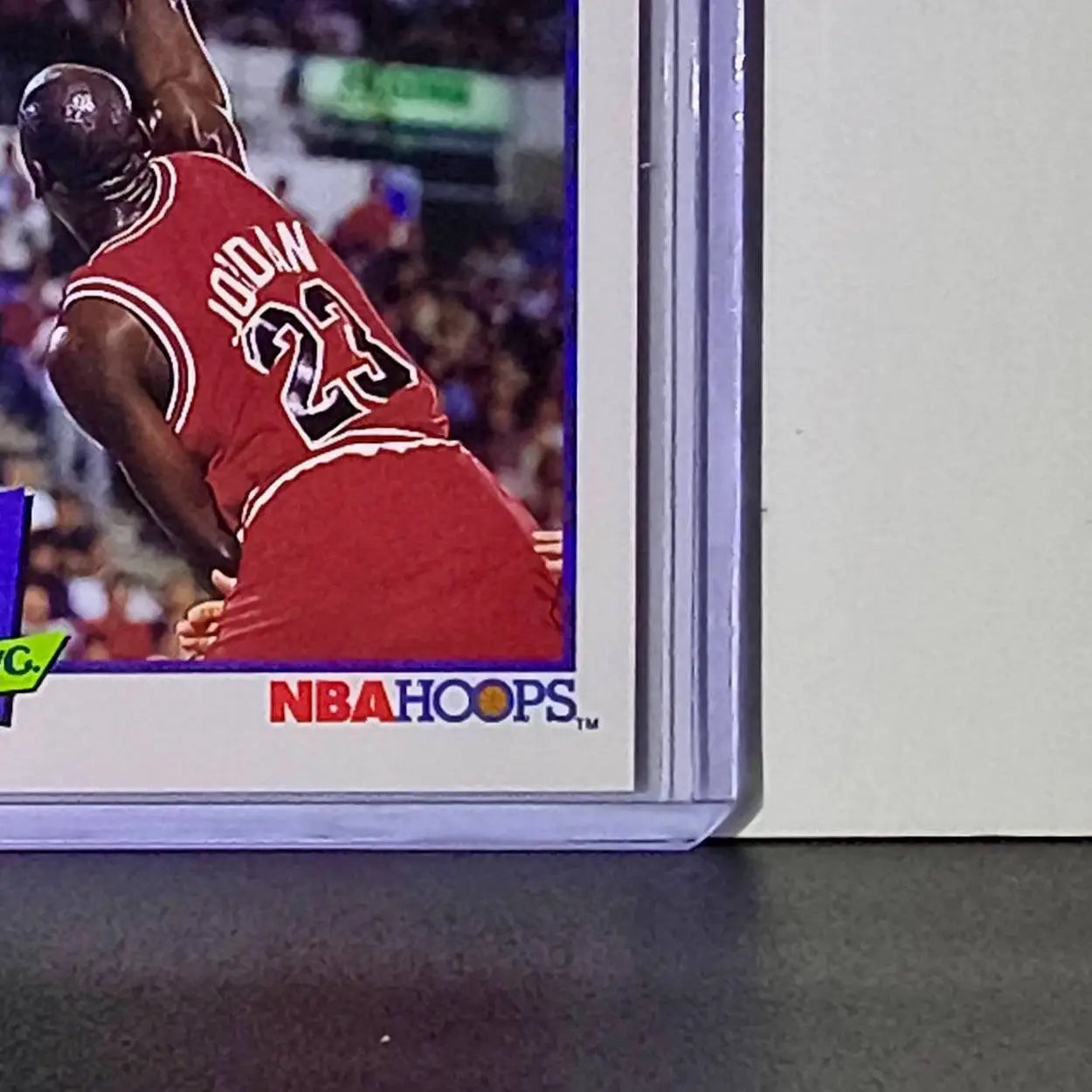 Michael Jordan 1991-92 NBA Hoops #536 All Time Active Leader Card Chicago Bulls - Basketball Card Single