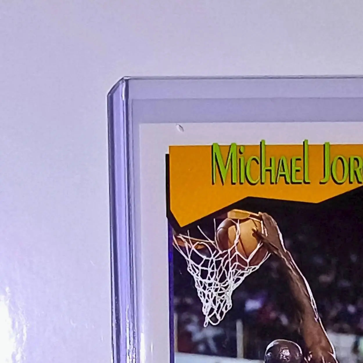 Michael Jordan 1991-92 NBA Hoops #536 All-Time Active Leader Card Chicago Bulls - Basketball Card Single