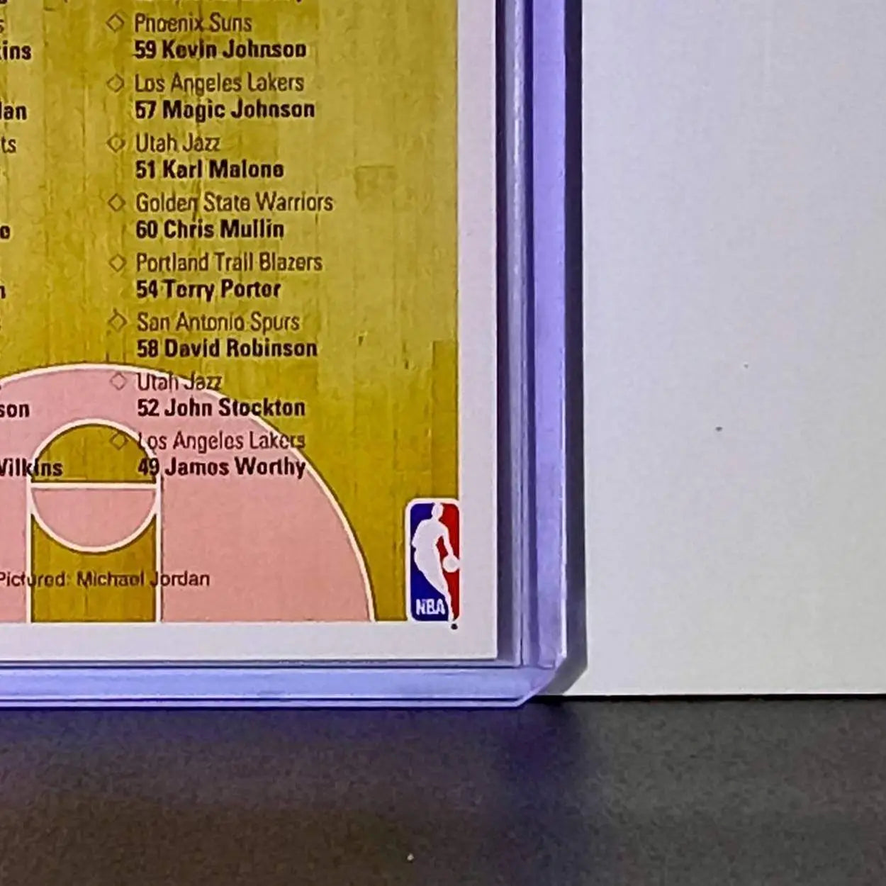 Michael Jordan 1991-92 Upper Deck All-Star Checklist Card Chicago Bulls - Basketball Card Single