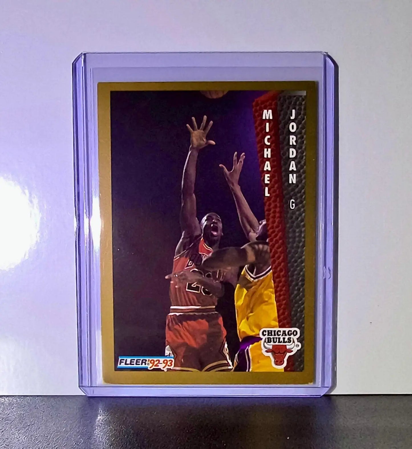 Michael Jordan 1992-93 Fleer #32 Basketball Card Chicago Bulls - Basketball Card Single