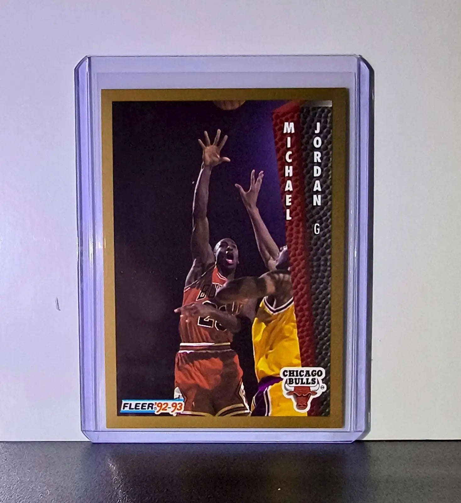 Michael Jordan 1992-93 Fleer #32 Basketball Card Chicago Bulls - Basketball Card Single