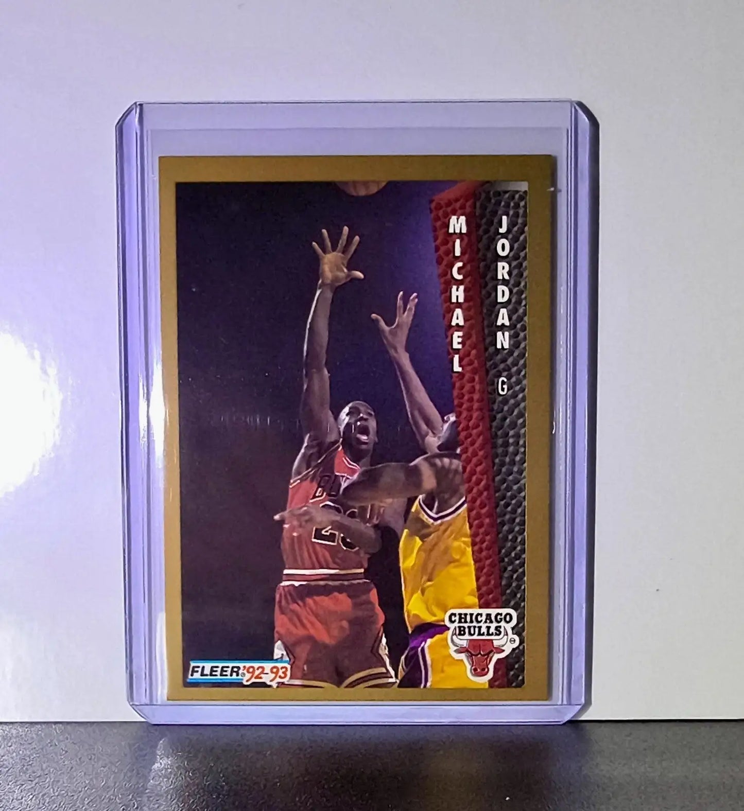Michael Jordan 1992-93 Fleer #32 Basketball Card Chicago Bulls - Basketball Card Single