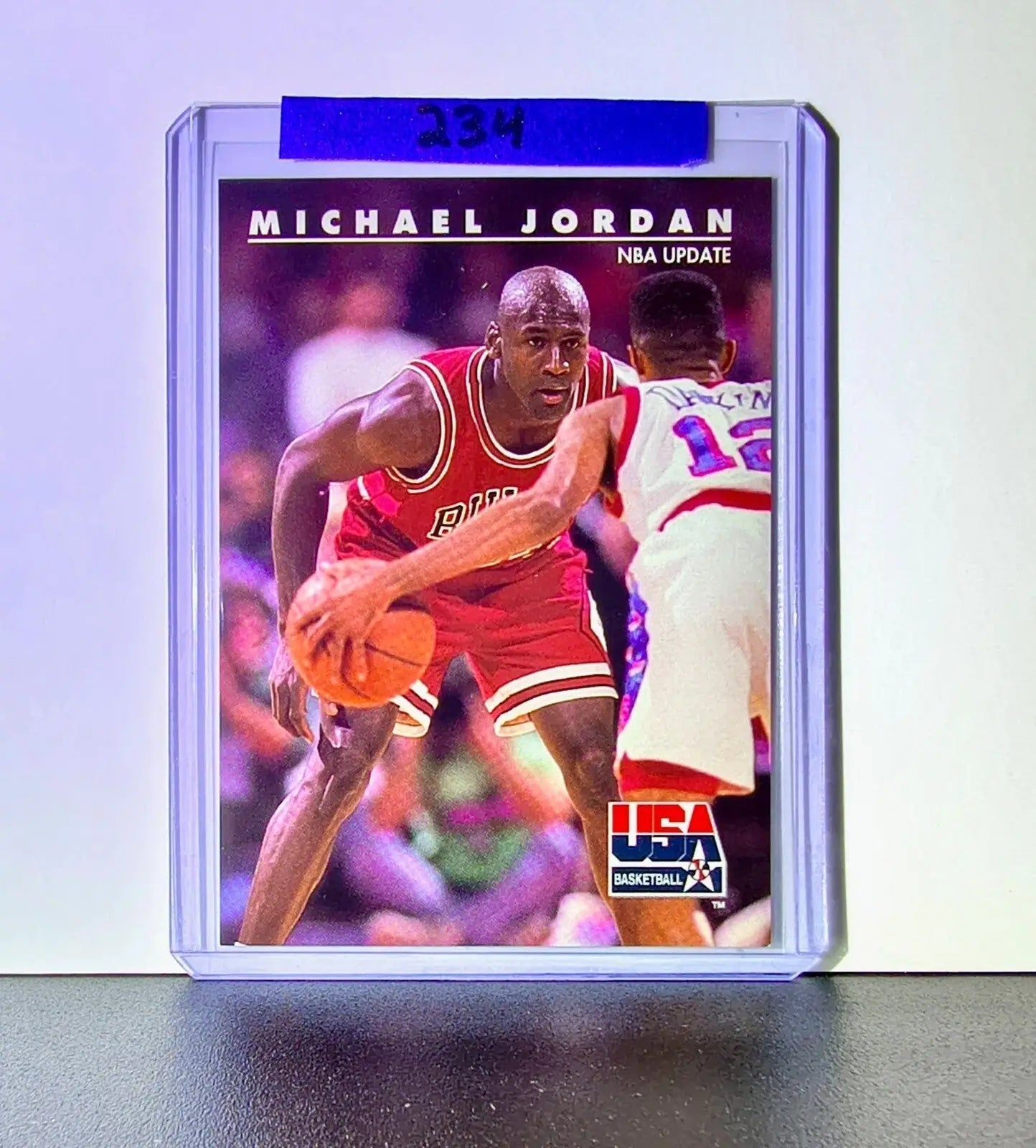 Michael Jordan 1992-93 Skybox USA Basketball #37 Basketball Card Chicago Bulls - Basketball Card Single