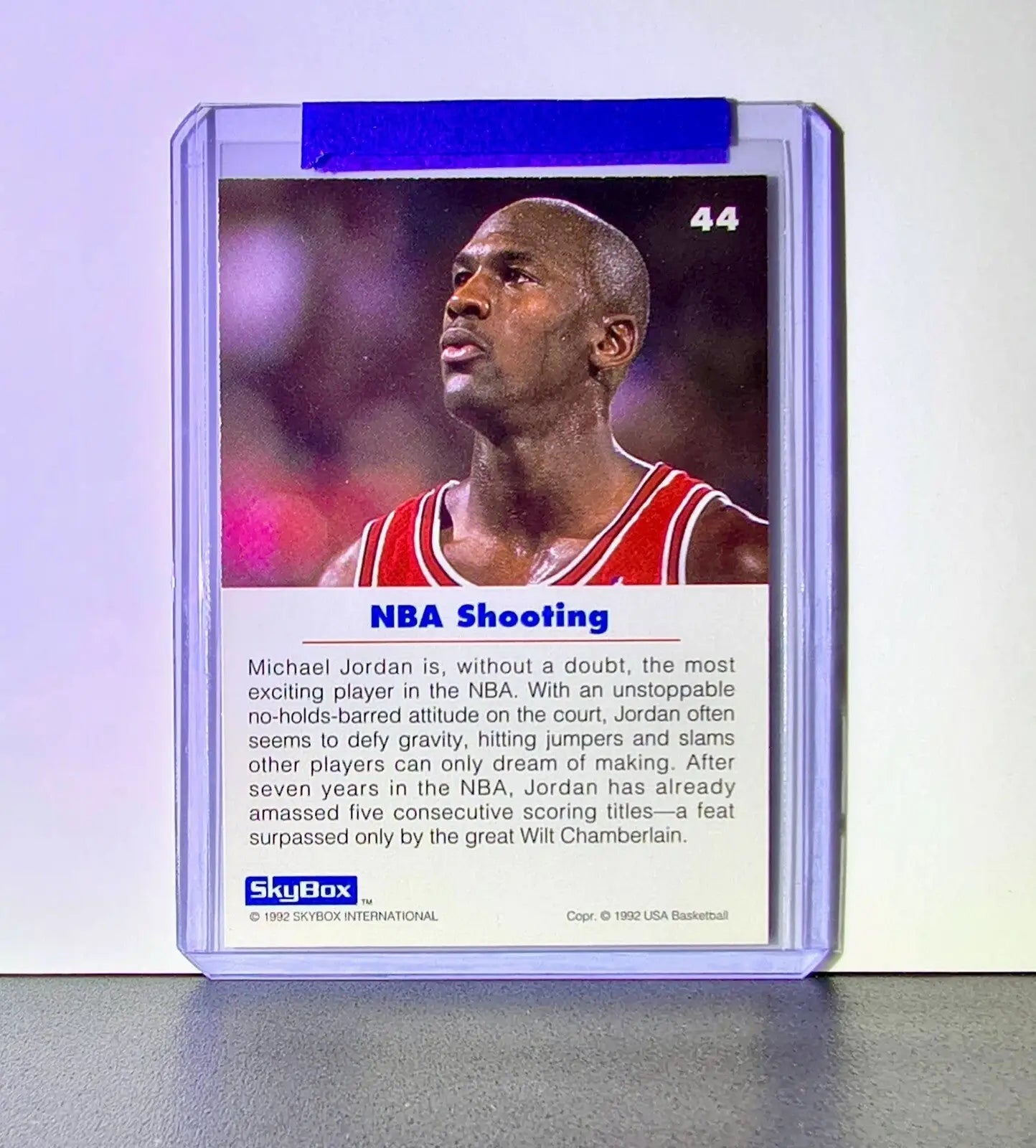 Michael Jordan 1992-93 Skybox USA Basketball #44 Basketball Card Chicago Bulls - Basketball Card Single