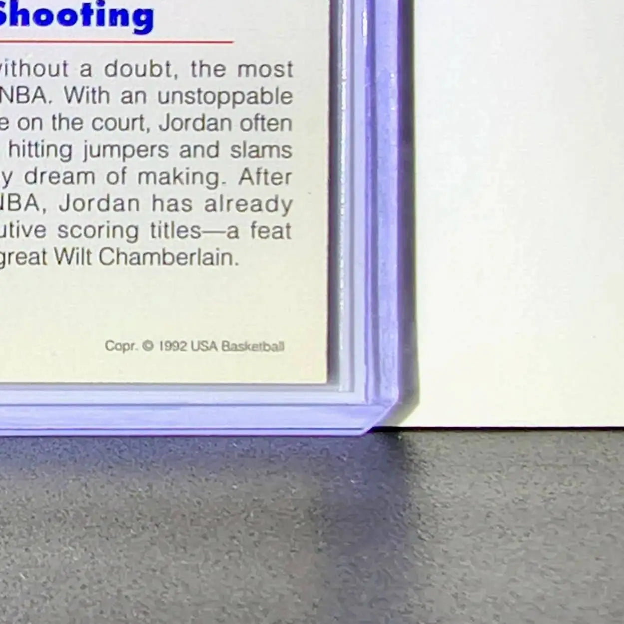 Michael Jordan 1992-93 Skybox USA Basketball #44 Basketball Card Chicago Bulls - Basketball Card Single