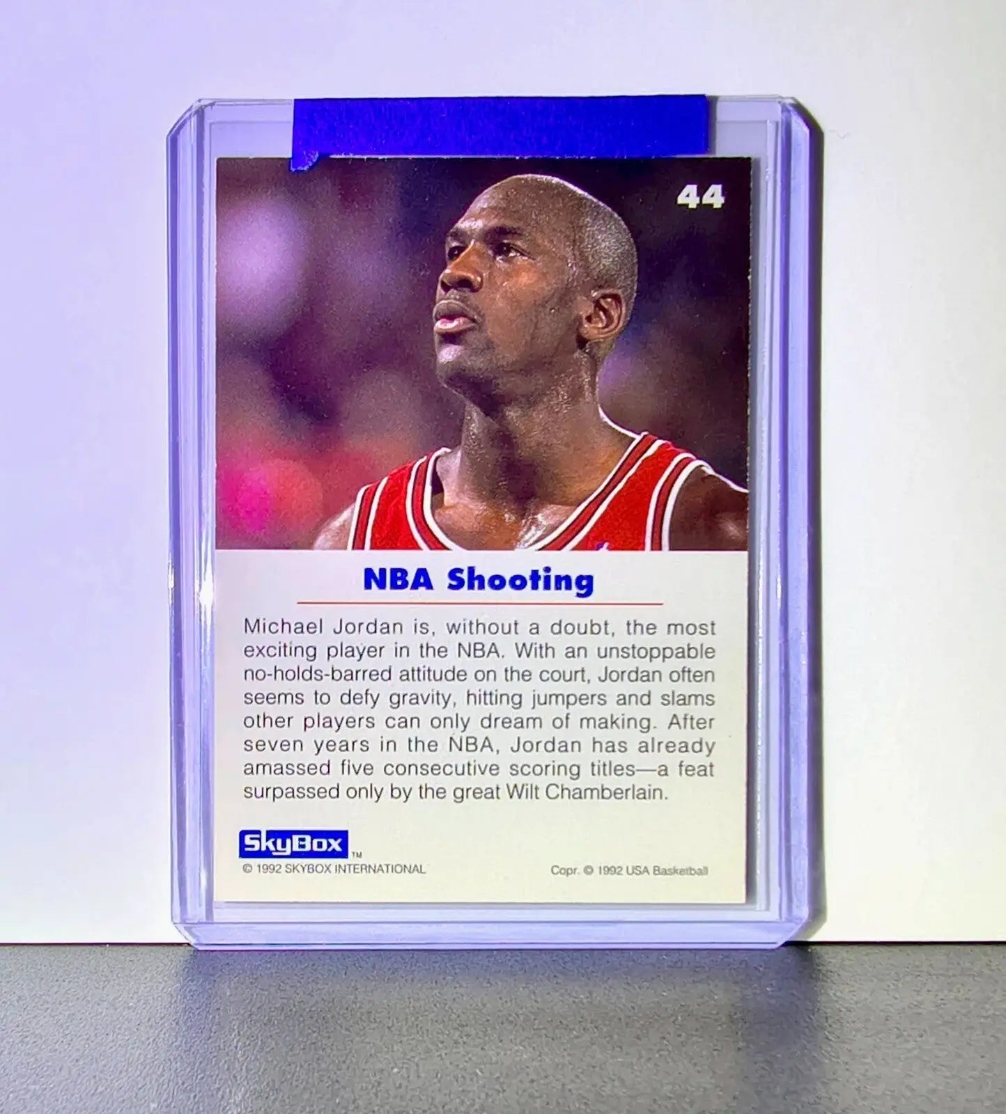 Michael Jordan 1992-93 Skybox USA Basketball #44 Basketball Card Chicago Bulls - Basketball Card Single