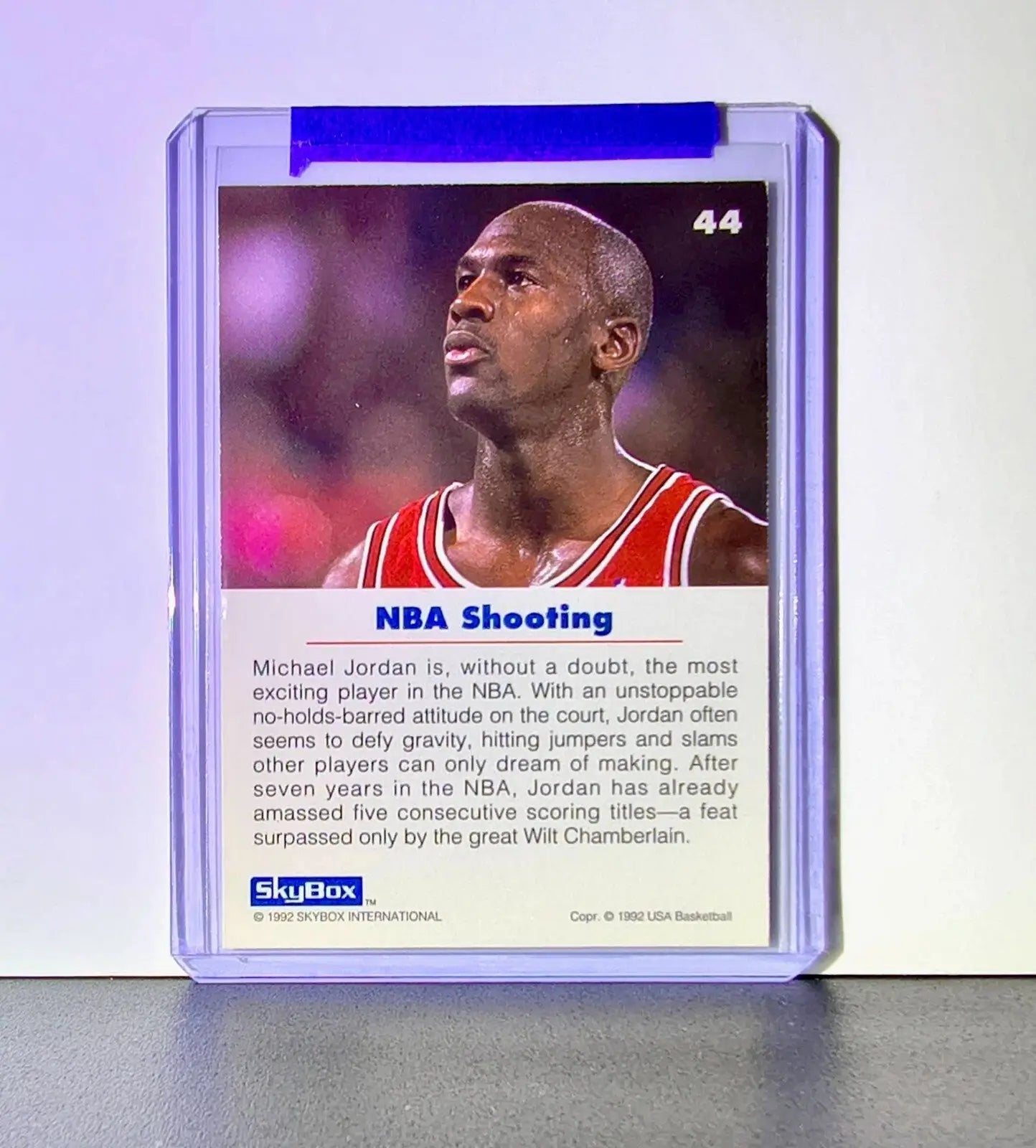 Michael Jordan 1992-93 Skybox USA Basketball #44 Basketball Card Chicago Bulls - Basketball Card Single