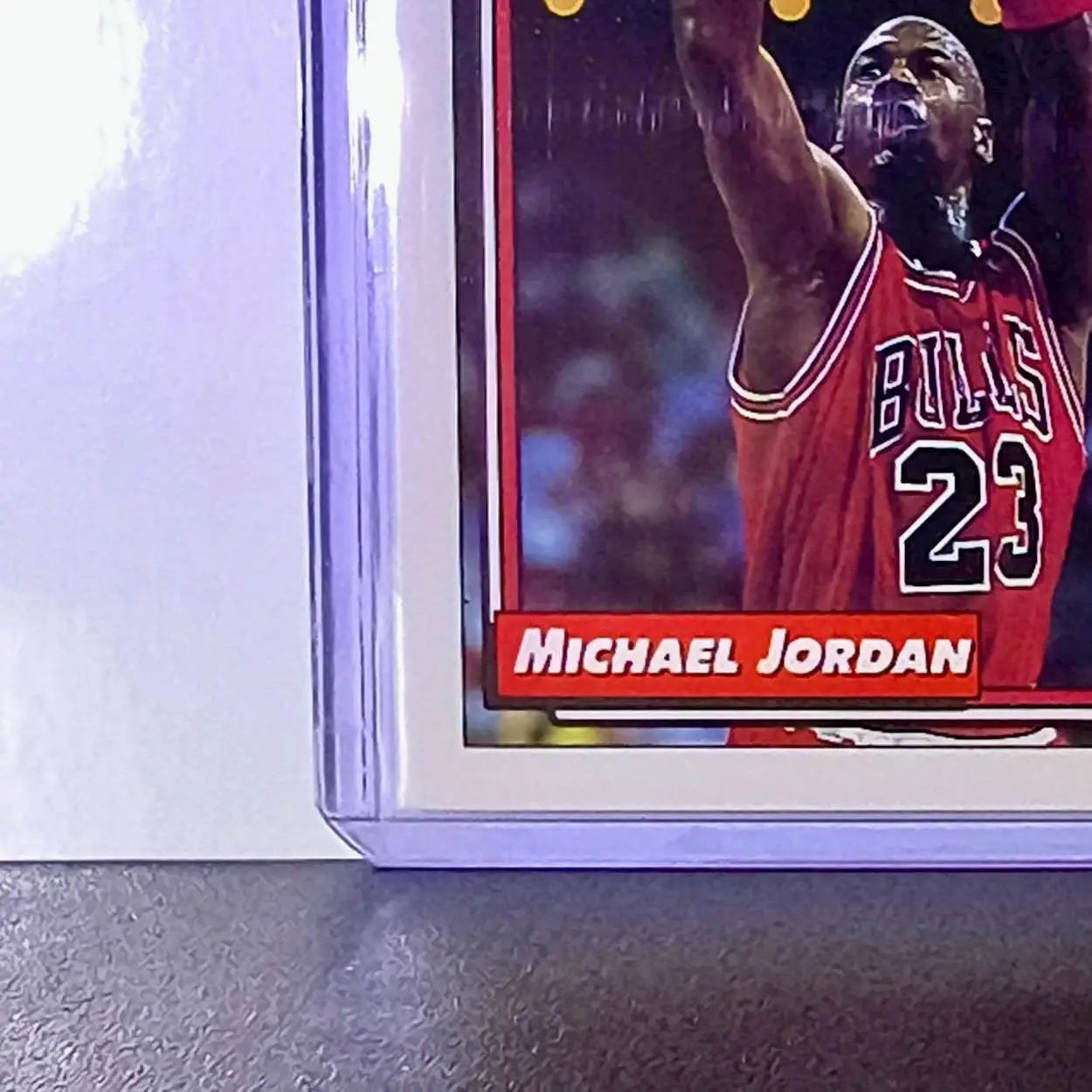 Michael Jordan 1992-93 Topps 50 Point Club #205 Card Chicago Bulls - Basketball Card Single