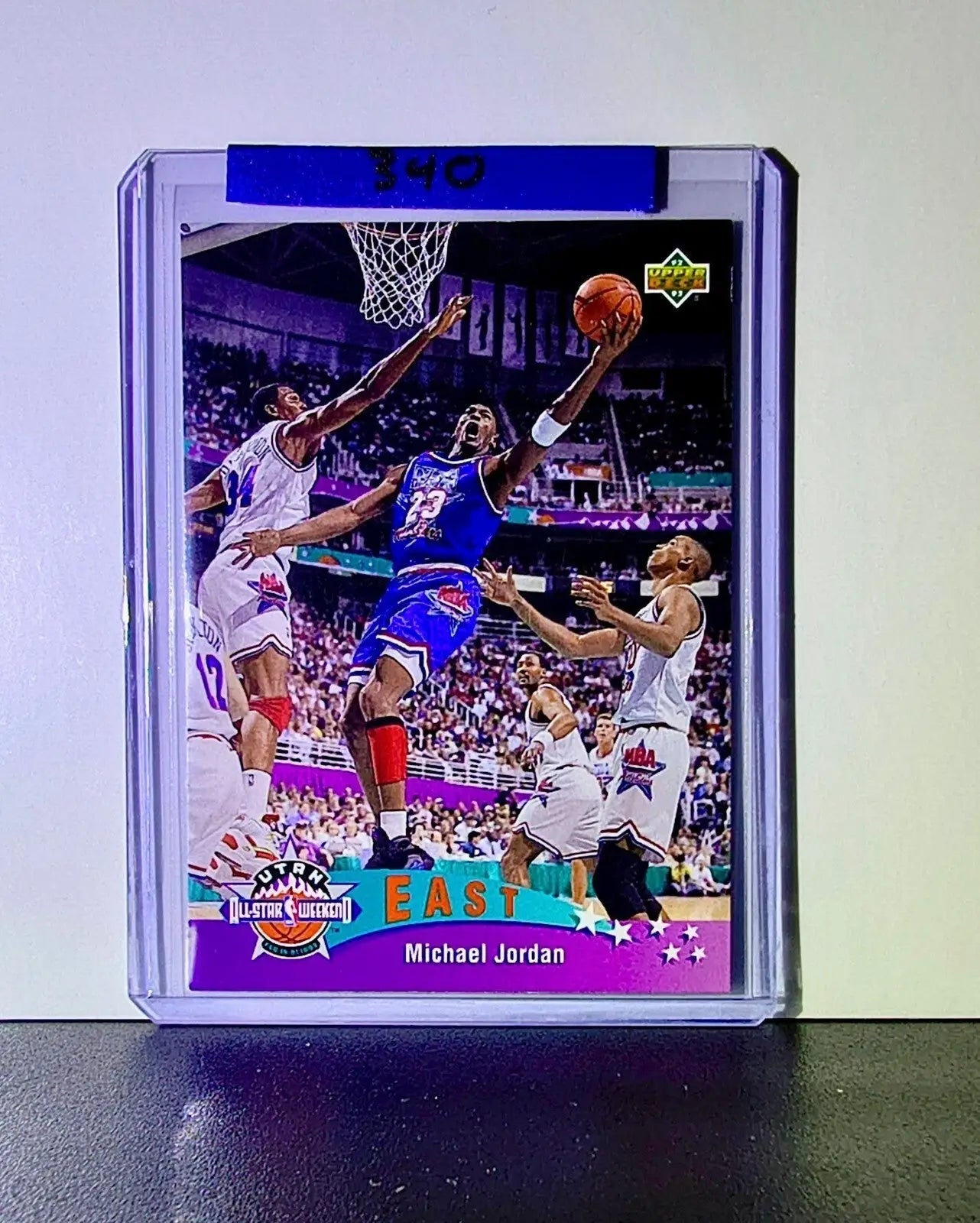 Michael Jordan 1992-93 Upper Deck All Star #425 Basketball Card Chicago Bulls - Basketball Card Single