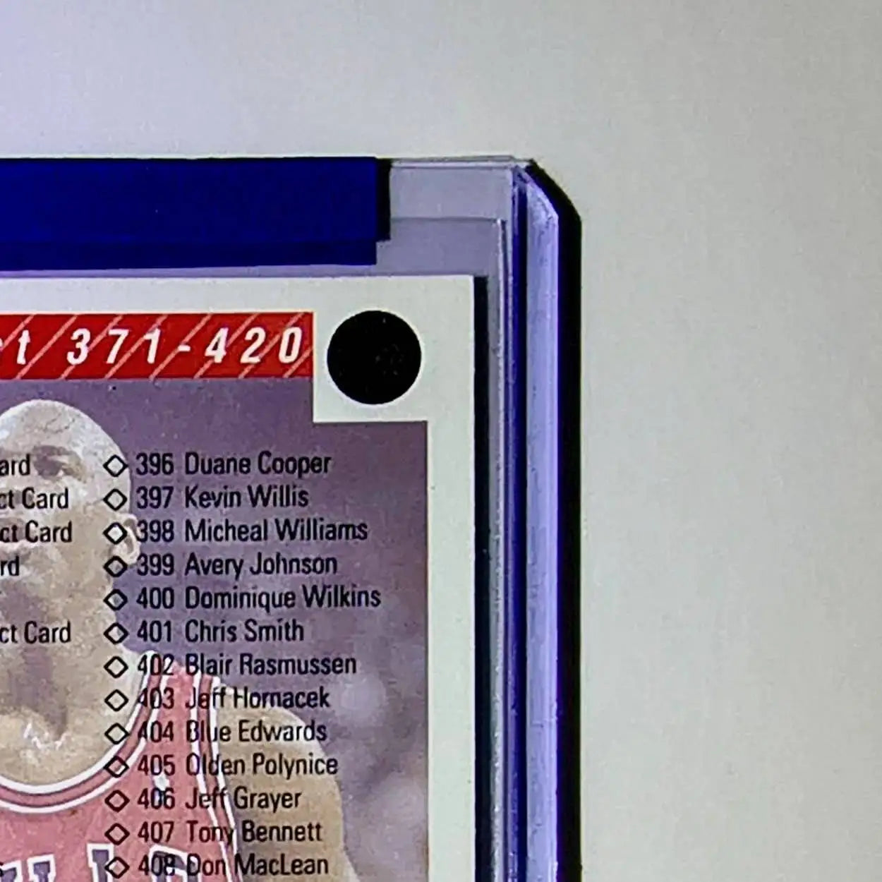 Michael Jordan 1992-93 Upper Deck Checklist #419 Basketball Card Chicago Bulls - Basketball Card Single