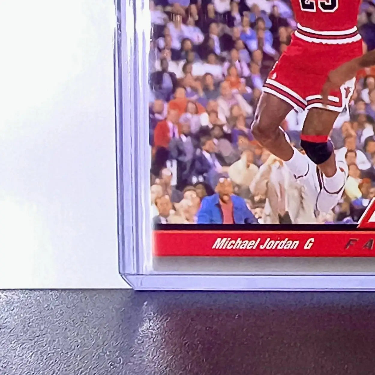 Michael Jordan 1992-93 Upper Deck Game Faces #488 Basketball Card Chicago Bulls - Basketball Card Single