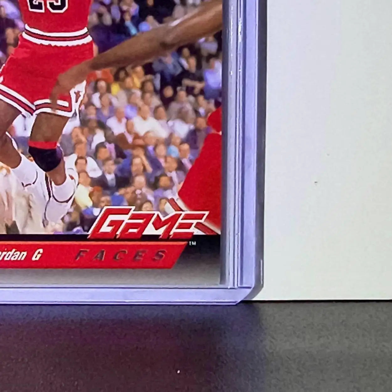Michael Jordan 1992-93 Upper Deck Game Faces #488 Basketball Card Chicago Bulls - Basketball Card Single