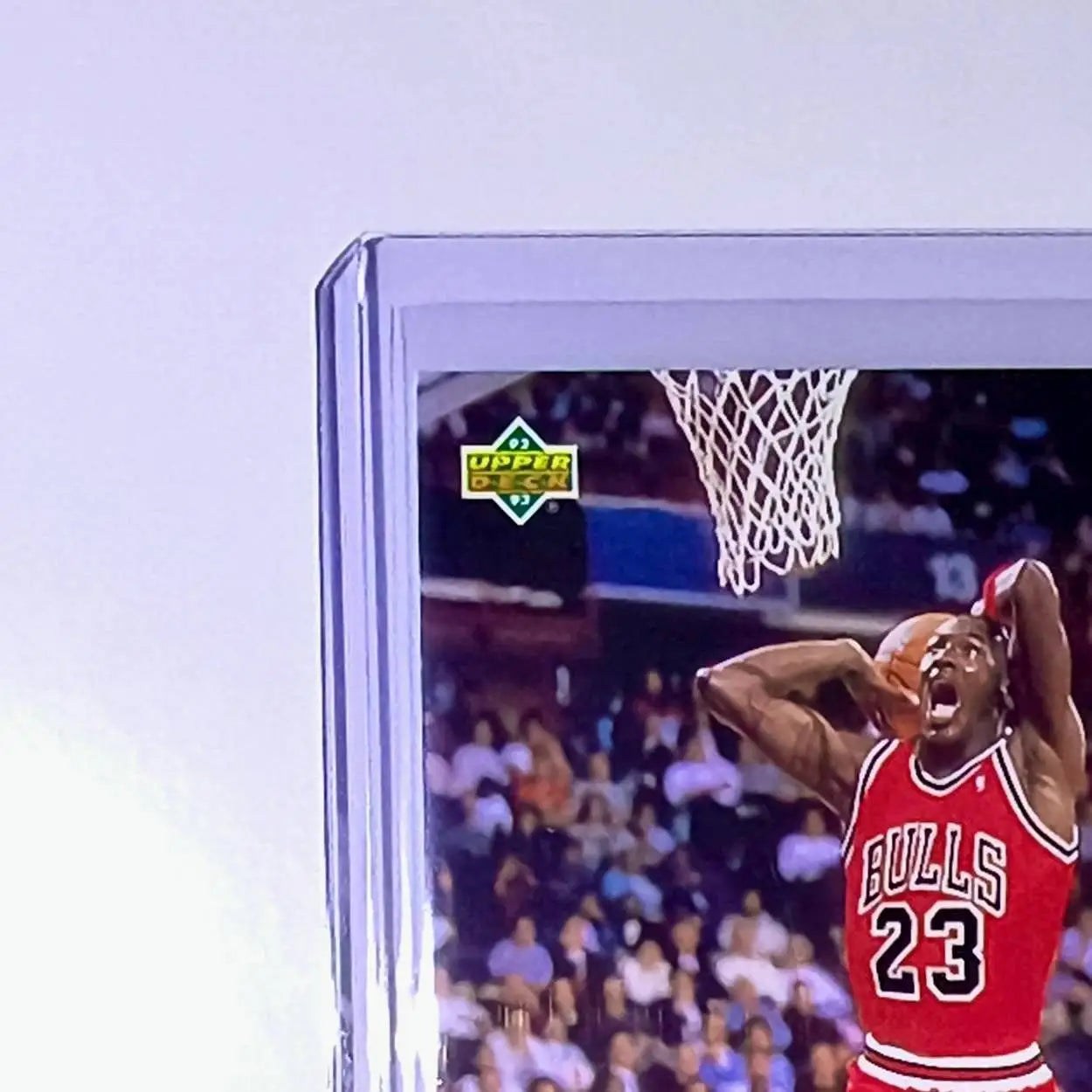 Michael Jordan 1992-93 Upper Deck Game Faces #488 Basketball Card Chicago Bulls - Basketball Card Single