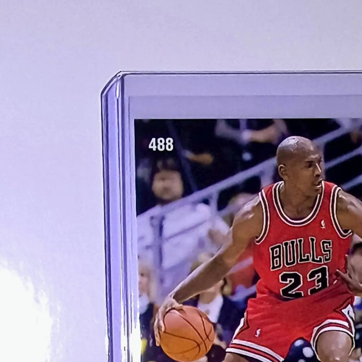 Michael Jordan 1992-93 Upper Deck Game Faces #488 Basketball Card Chicago Bulls - Basketball Card Single