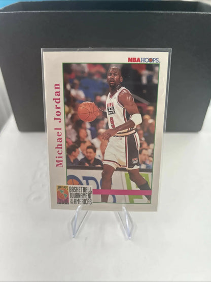 Michael Jordan Hoops USA 1992 basketball card from USA Basketball collection