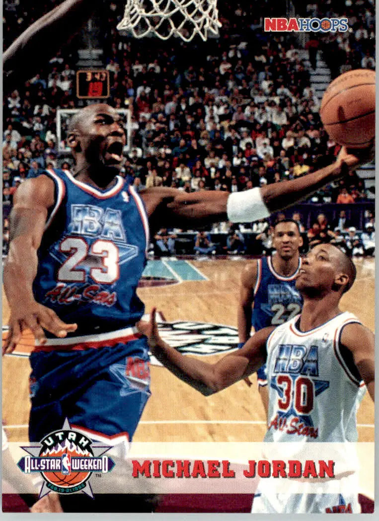 Michael Jordan - 1993-94 Hoops - #257 - Basketball - Basketball Card Single