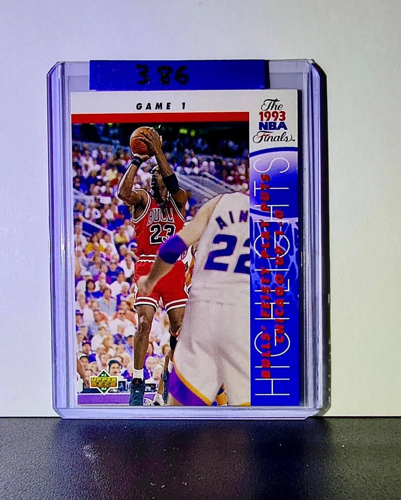 Michael Jordan 1993-94 Upper Deck NBA Finals #198 Basketball Card Chicago Bulls - Basketball Card Single