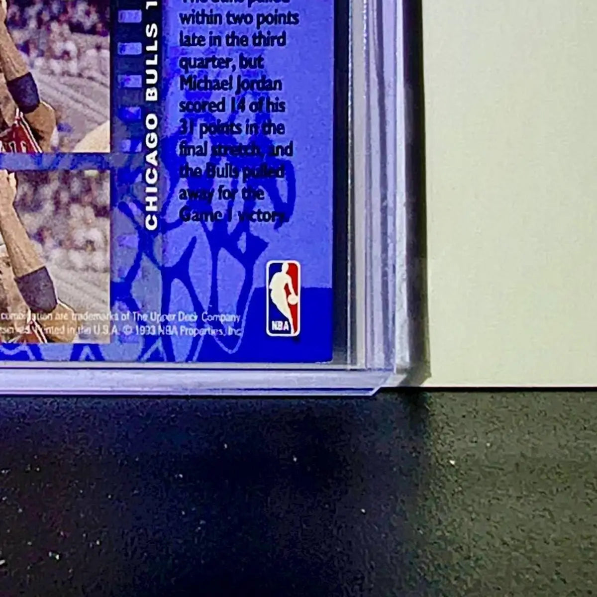 Michael Jordan 1993-94 Upper Deck NBA Finals #198 Basketball Card Chicago Bulls - Basketball Card Single