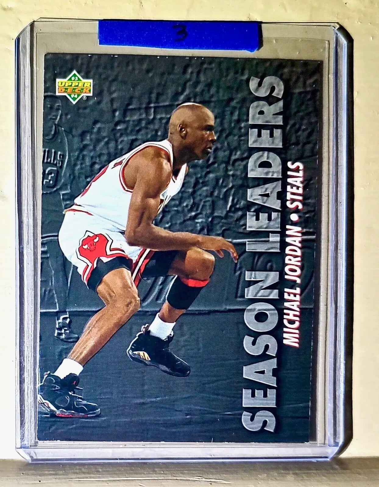 Michael Jordan 1993-94 Upper Deck NBA Season Leaders #171 Basketball Card