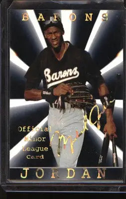 Michael Jordan 1993-95 Sports Stars USA #153 Birmingham Barons RARE - Baseball Card Single