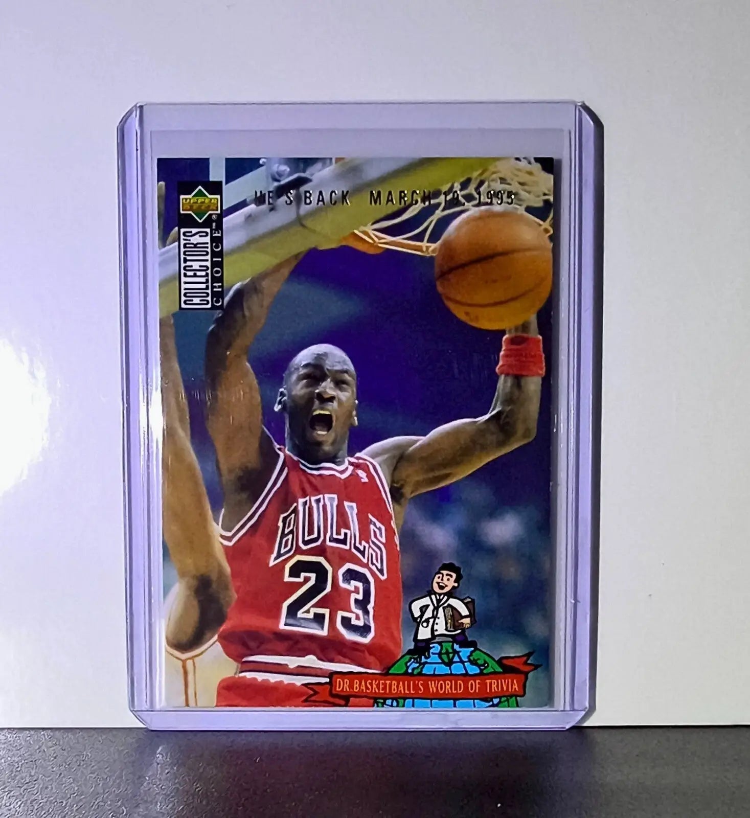 Michael Jordan 1994-95 Collector’s Choice #402 Basketball Card Chicago Bulls - Basketball Card Single