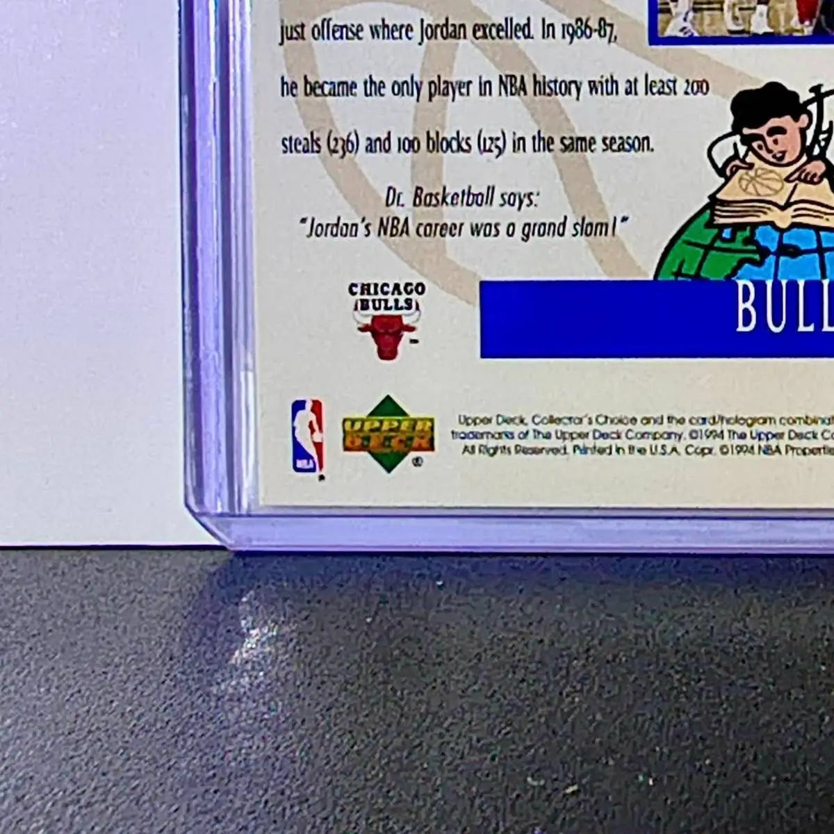 Michael Jordan 1994-95 Upper Deck Collector’s Choice #402 Card Chicago Bulls - Basketball Card Single
