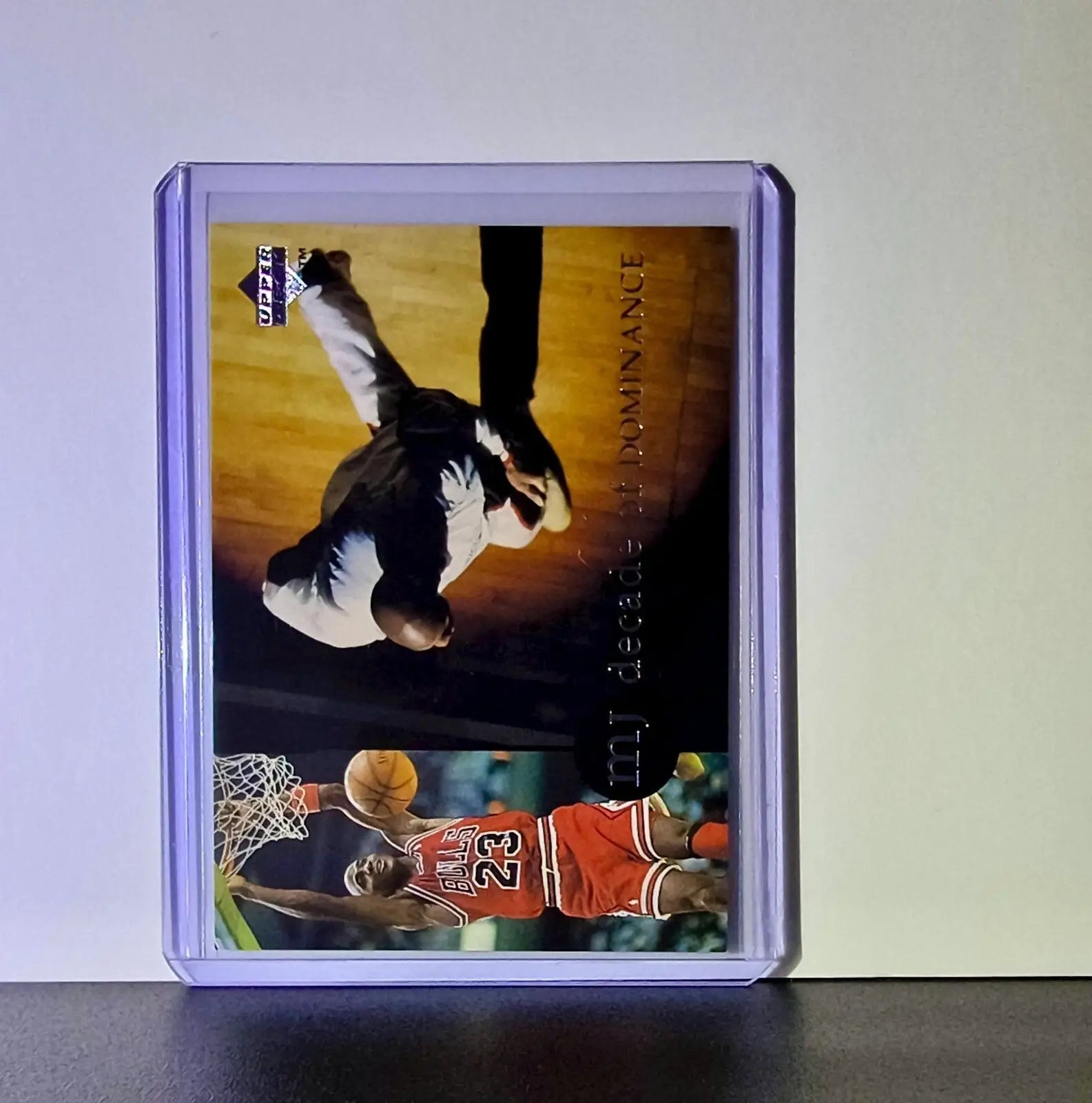 Michael Jordan 1994-95 Upper Deck Rare Air MJ Decade of Dominance #J1 Card Bulls - Basketball Card Single