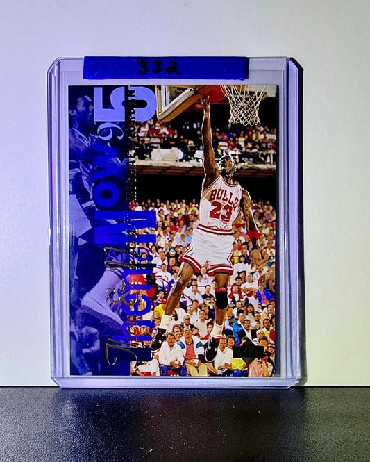 Michael Jordan 1994-95 Upper Deck Then & Now #359 Basketball Card Chicago Bulls - Basketball Card Single