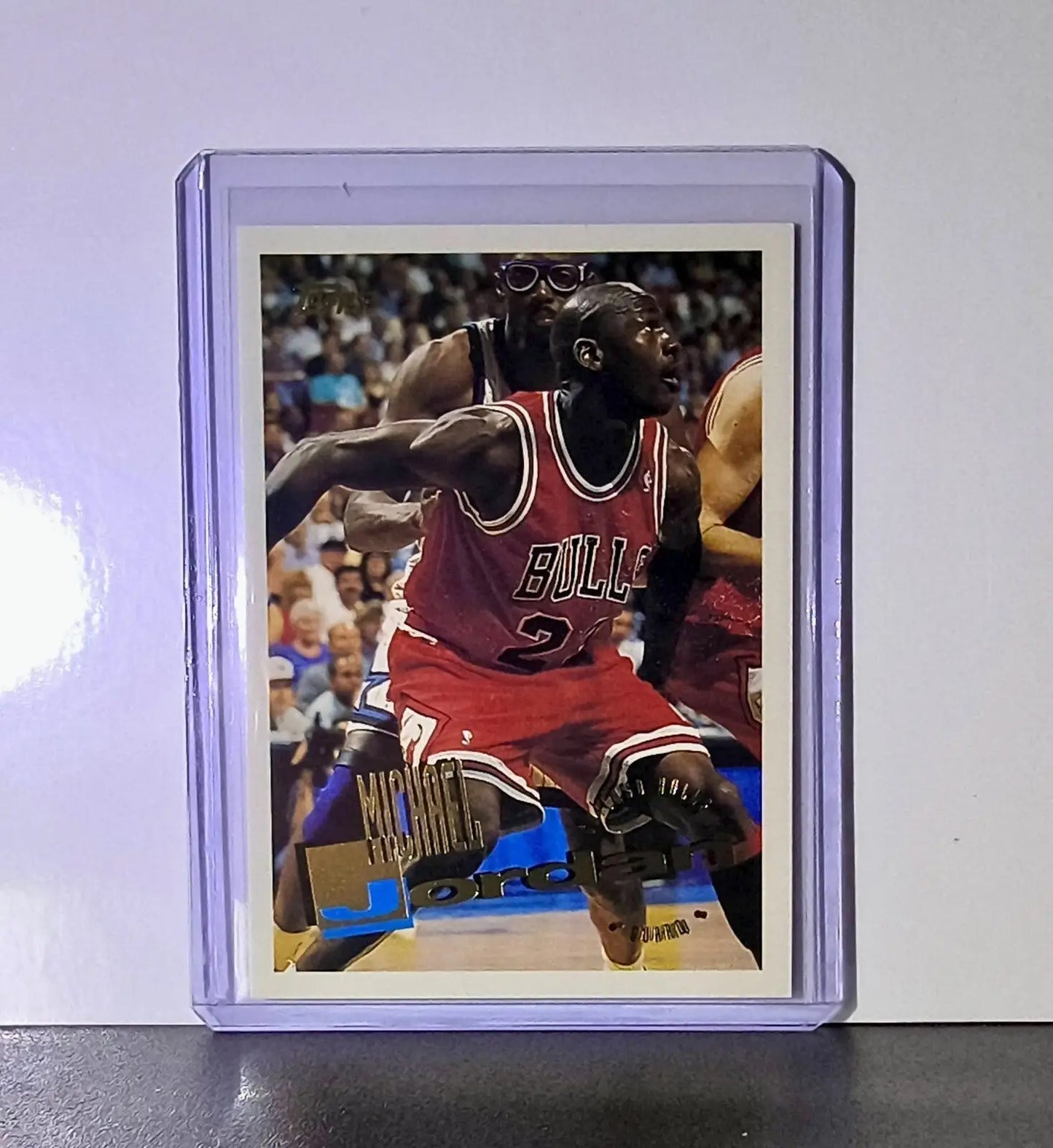 Michael Jordan 1995-96 Topps #277 Basketball Card Chicago Bulls - Basketball Card Single