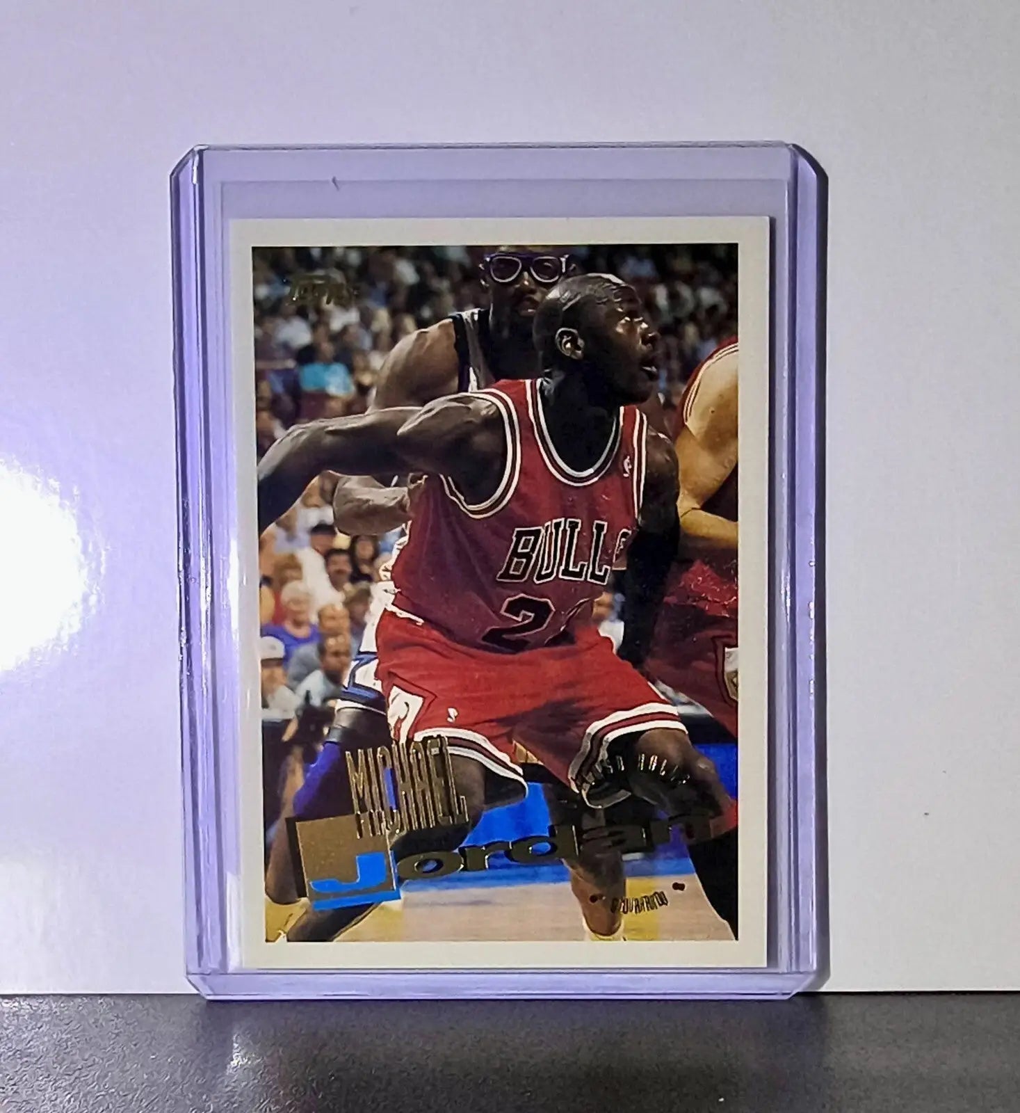 Michael Jordan 1995-96 Topps #277 Basketball Card Chicago Bulls - Basketball Card Single