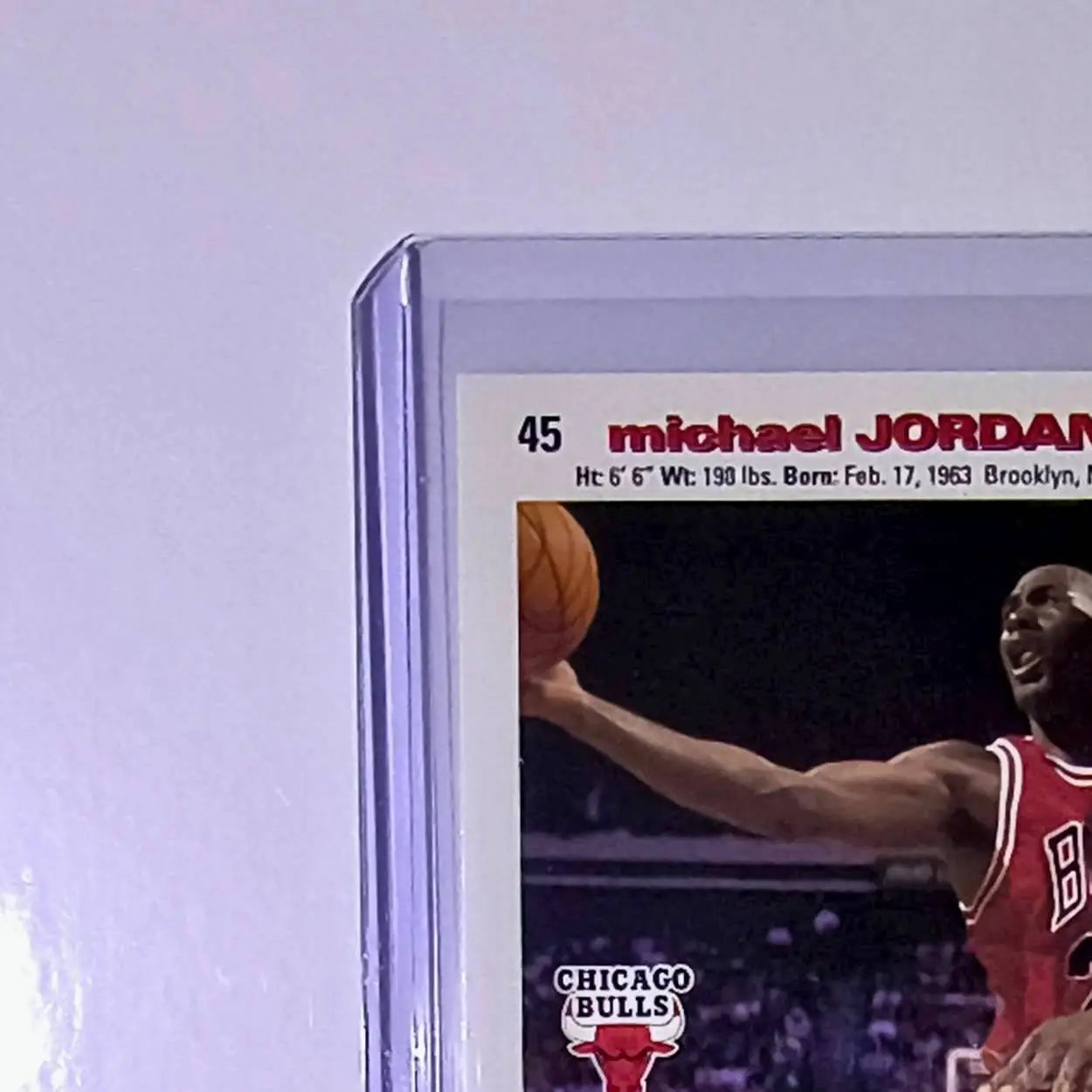 Michael Jordan 1995-96 Upper Deck Collector’s Choice #45 Card Chicago Bulls - Basketball Card Single