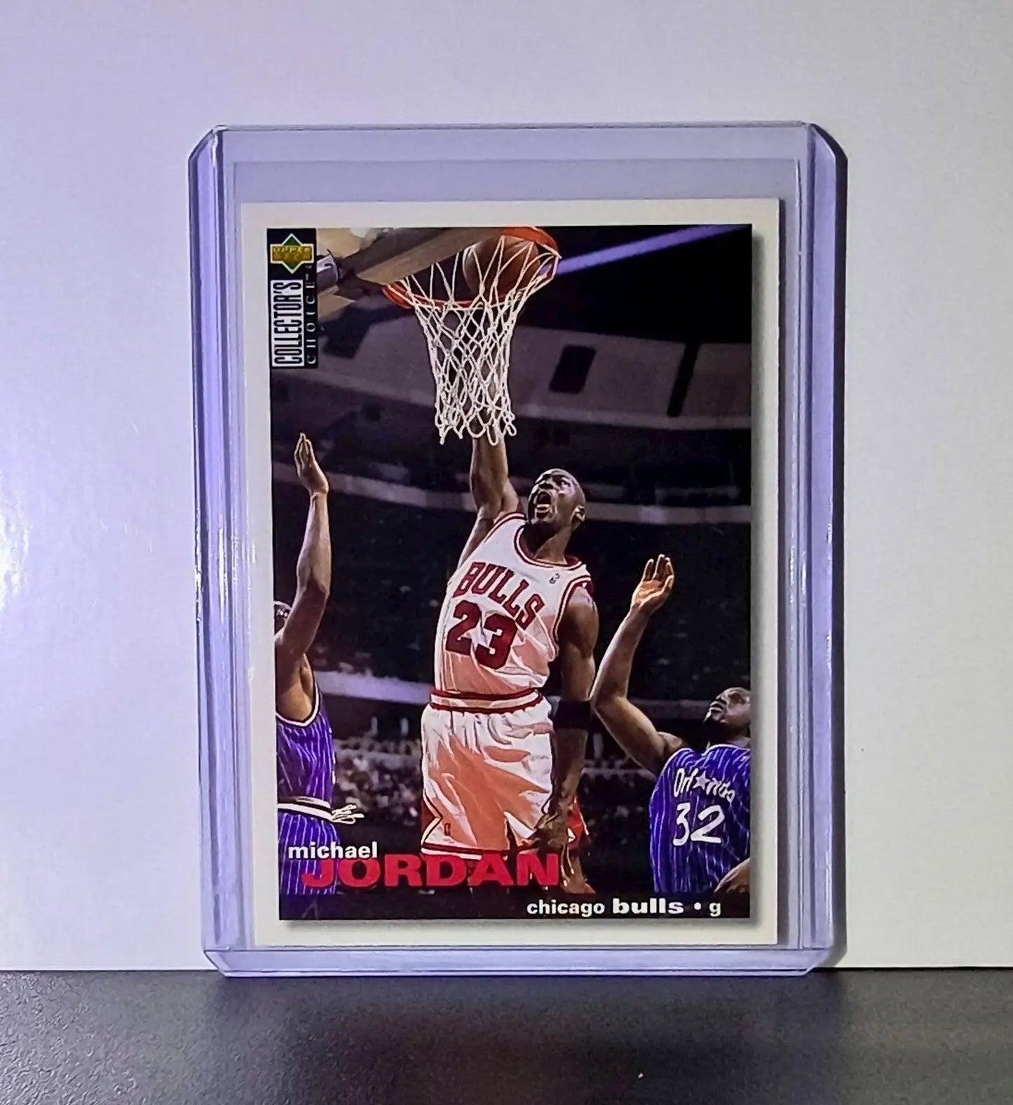 Michael Jordan 1995-96 Upper Deck Collector’s Choice #45 Card Chicago Bulls - Basketball Card Single