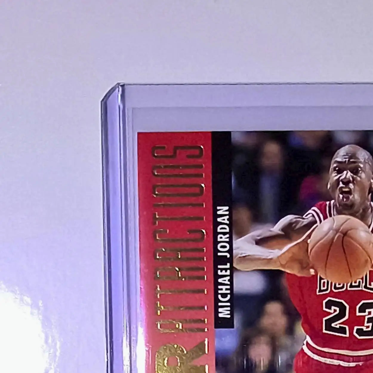Michael Jordan 1995-96 Upper Deck Major Attractions #341 Card Chicago Bulls - Basketball Card Single