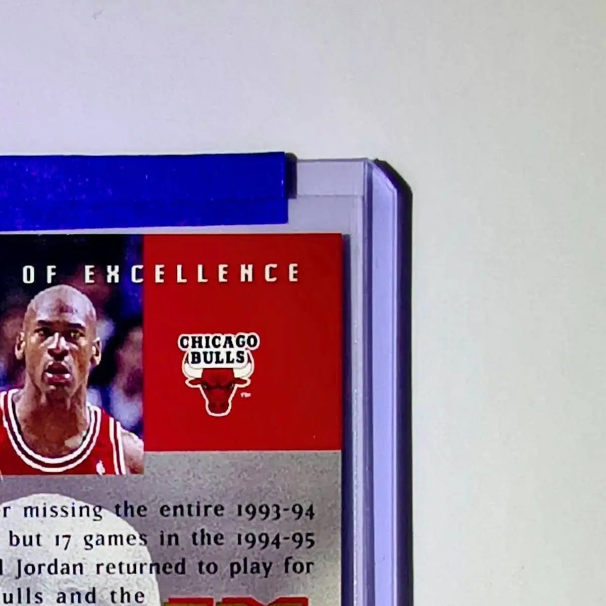 Michael Jordan 1995-96 Upper Deck Return of Excellence #335 Card Chicago Bulls - Basketball Card Single