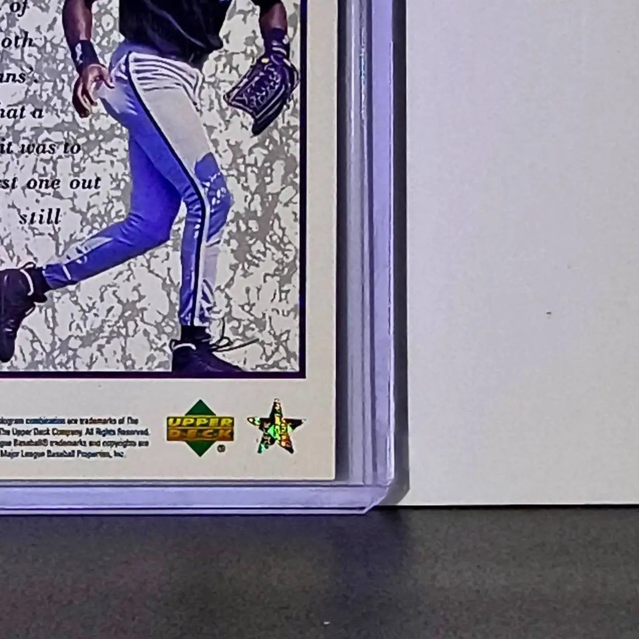 Michael Jordan 1995 Upper Deck Minors One on One #8 Card MLB Retirement - Baseball Card Single