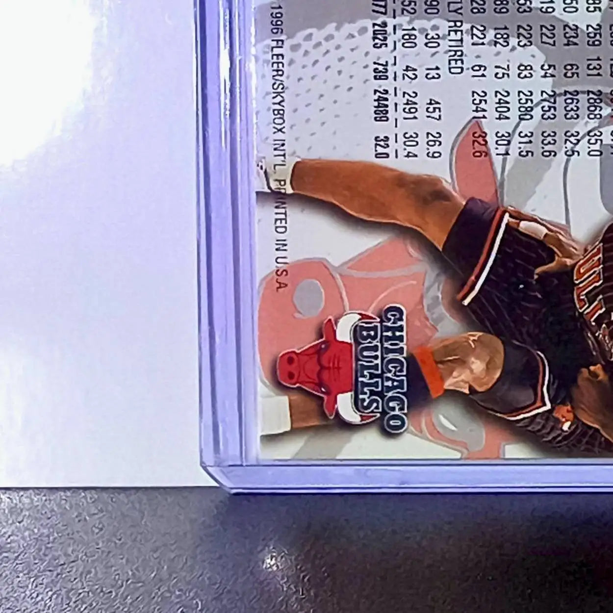 Michael Jordan 1996-97 Fleer #13 Basketball Card Chicago Bulls - Basketball Card Single