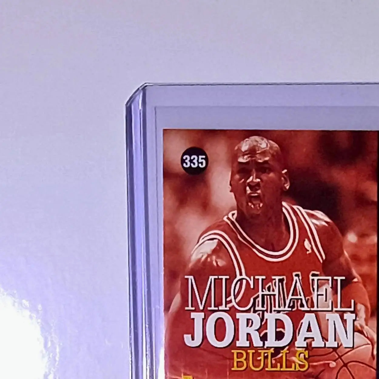 Michael Jordan 1996-97 Hoops Career Best Game 335 Basketball Card Chicago Bulls - Basketball Card Single