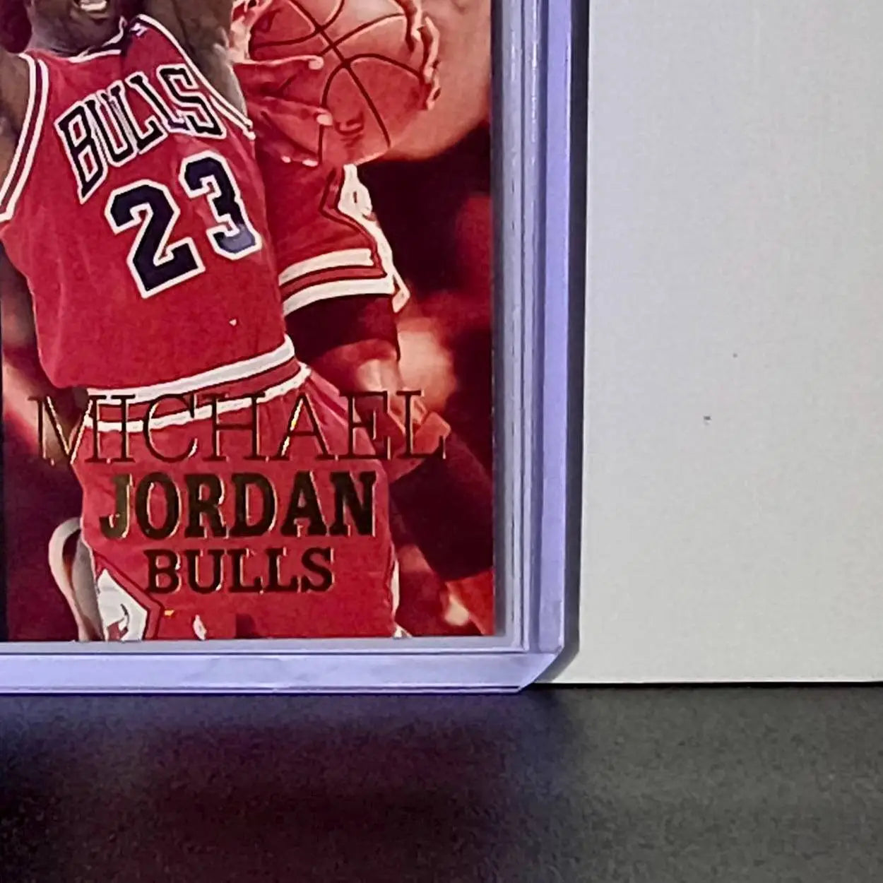 Michael Jordan 1996-97 Hoops Career Best Game 335 Basketball Card Chicago Bulls - Basketball Card Single