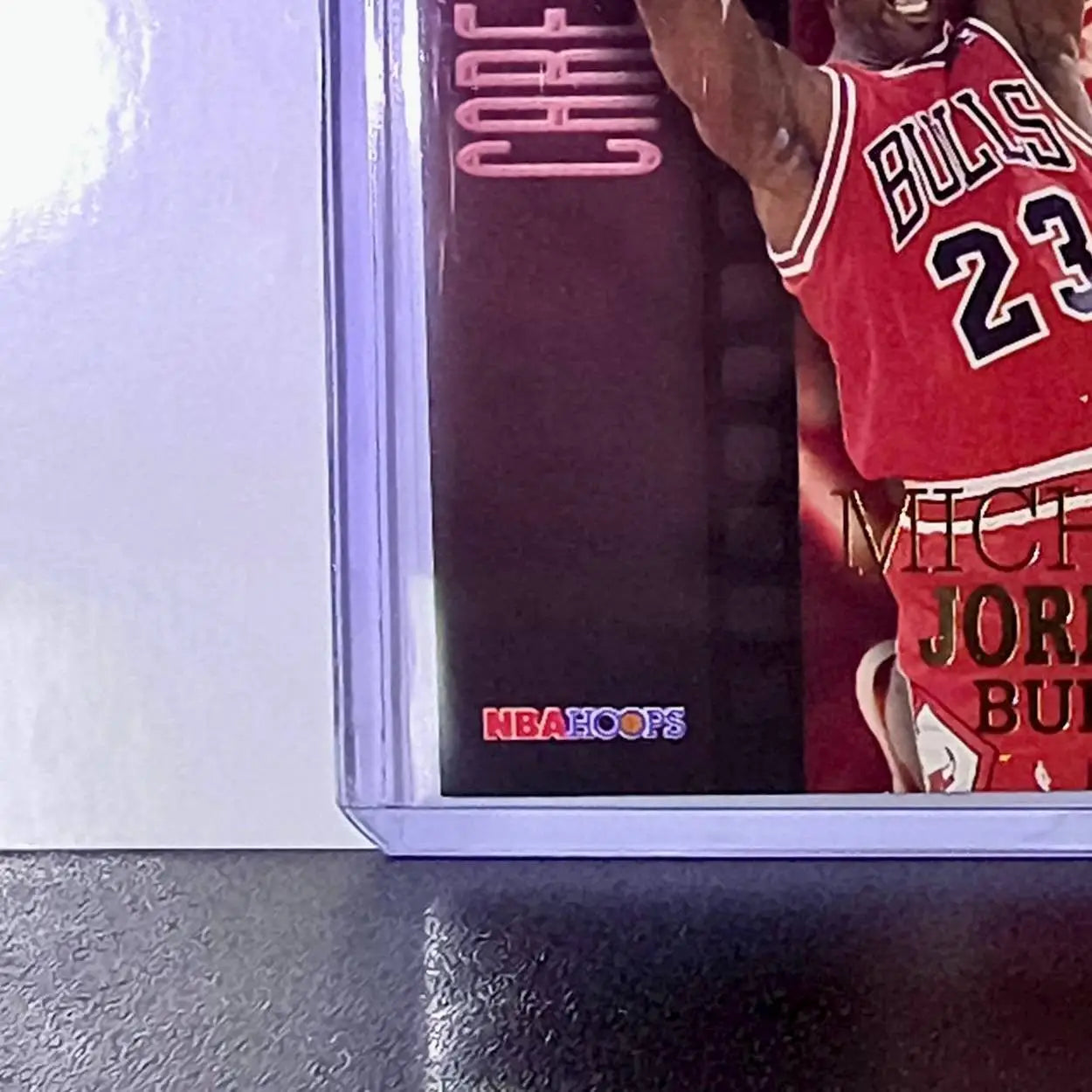 Michael Jordan 1996-97 Hoops Career Best Game 335 Basketball Card Chicago Bulls - Basketball Card Single