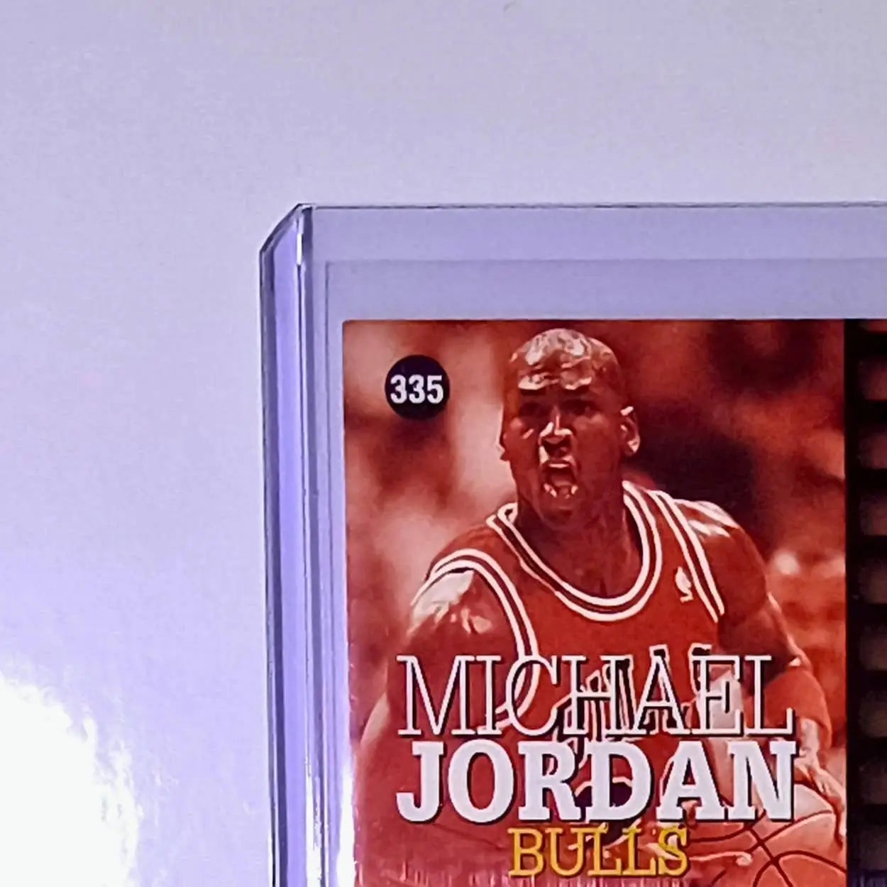 Michael Jordan 1996-97 Hoops Career Best Game #335 Card Chicago Bulls - Basketball Card Single