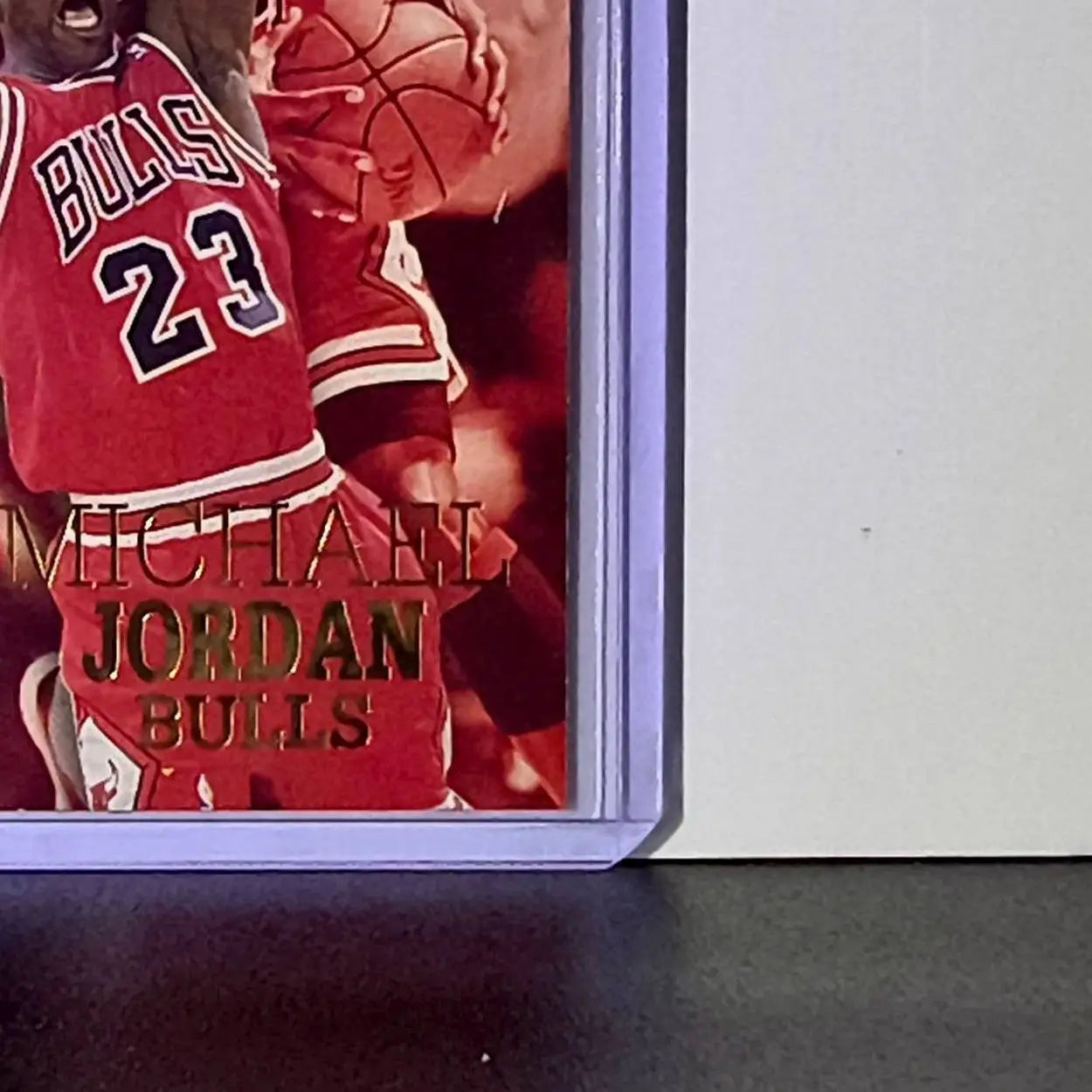 Michael Jordan 1996-97 Hoops Career Best Game #335 Card Chicago Bulls - Basketball Card Single