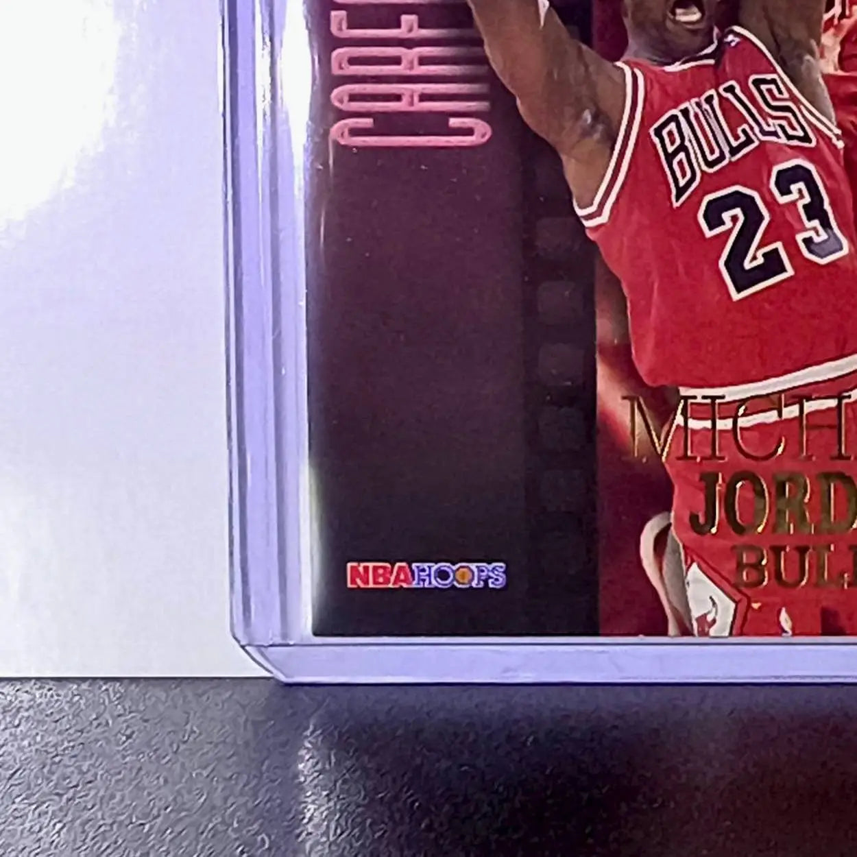 Michael Jordan 1996-97 Hoops Career Best Game #335 Card Chicago Bulls - Basketball Card Single