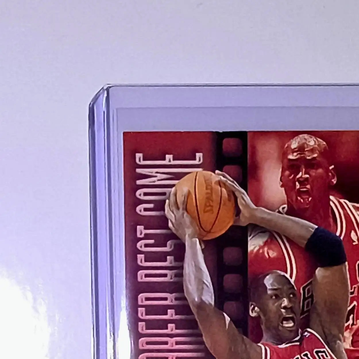 Michael Jordan 1996-97 Hoops Career Best Game #335 Card Chicago Bulls - Basketball Card Single