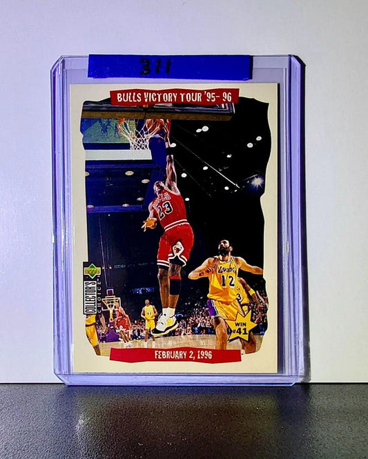 Michael Jordan 1996-97 Upper Deck Collector’s Choice #25 Basketball Card Bulls - Basketball Card Single