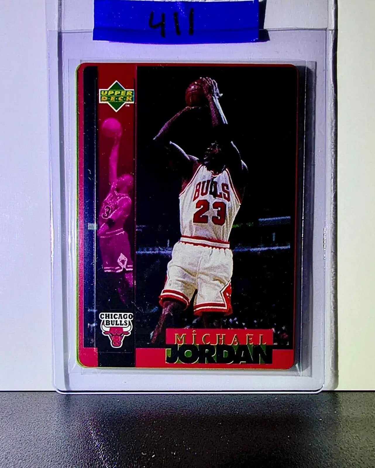 Michael Jordan 1996 Upper Deck All Metal Tin Set #2 Basketball Card Bulls - Basketball Card Single