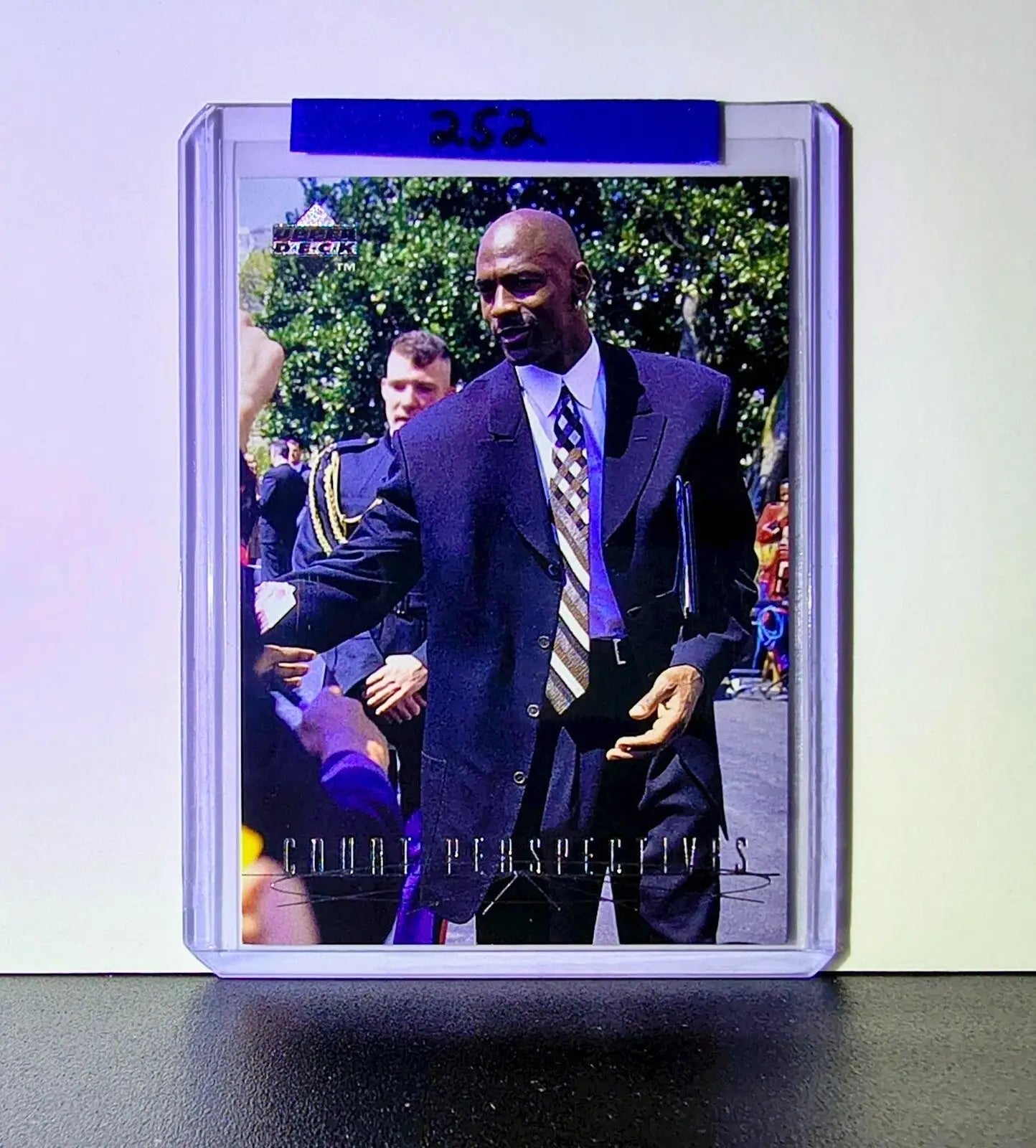 Michael Jordan 1997-98 Upper Deck Court Perspectives #165 Card Chicago Bulls - Basketball Card Single