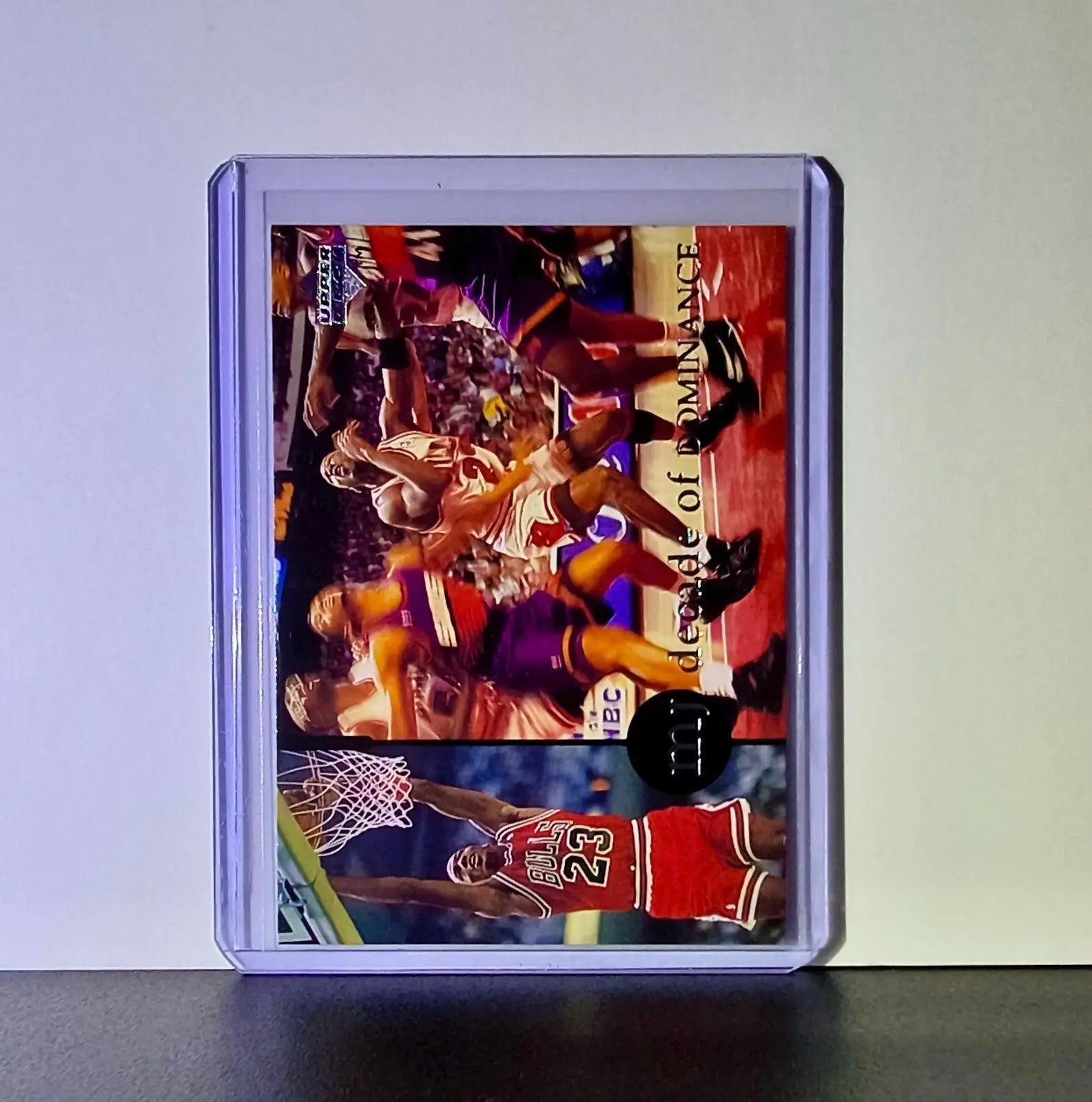Michael Jordan 1997 Upper Deck Rare Air MJ Decade of Dominance #81 Card Bulls - Basketball Card Single